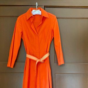 Hugo Boss Orange Shirt dress